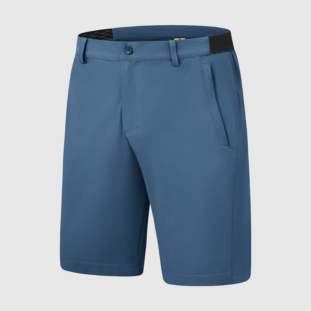 Fleksible og hurtigtørkende golfshorts for menn for fritidsbruk