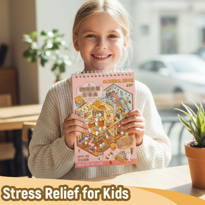 🌟Kreativitet møter lek🎨 Håndlagde klistremerker med stresslindrende motiver(Gratis pinsett)