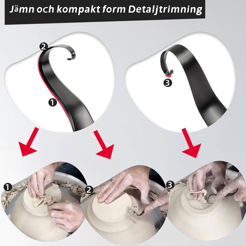 Multifunksjonsverktøy for keramisk bearbeiding