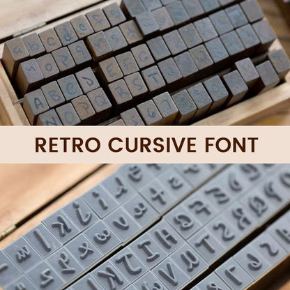 Gjør-det-selv bokstavstempel