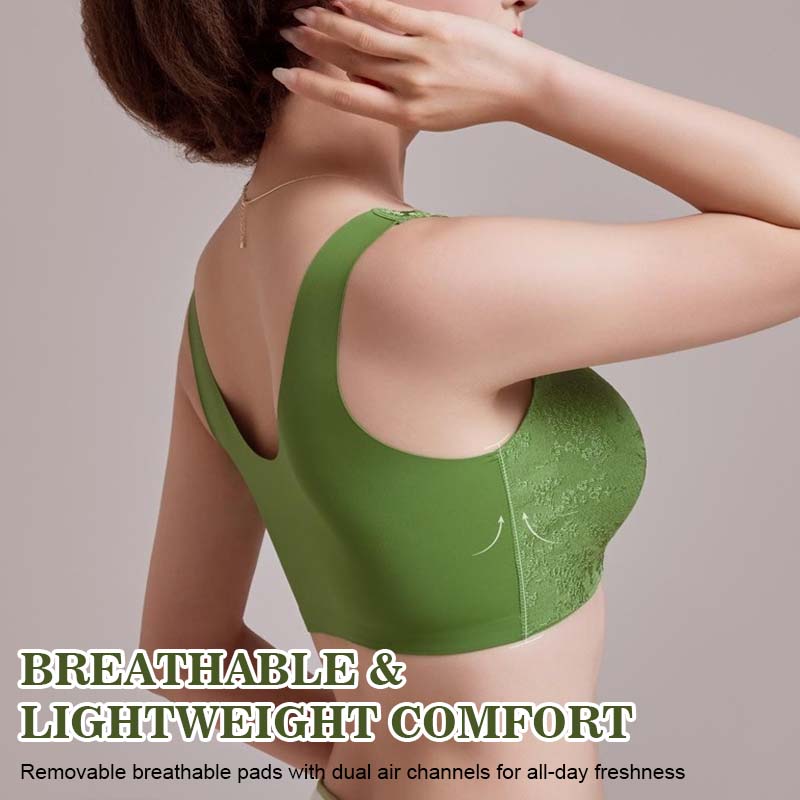 BH med avlastende jacquardlukking foran