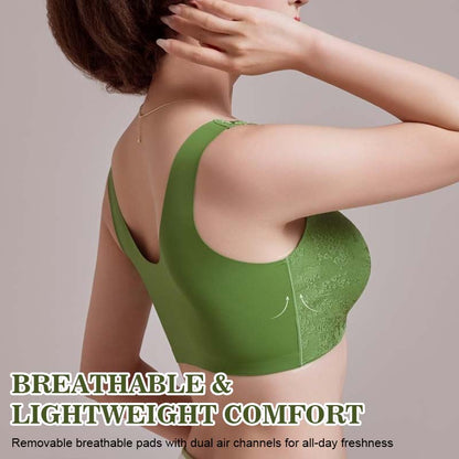 BH med avlastende jacquardlukking foran