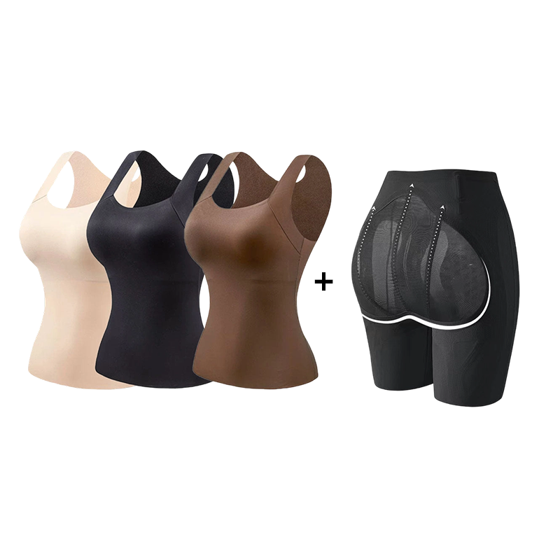 Dame-BH med U-hals – Varm, støttende, komfortabel og avslappet BH-løs