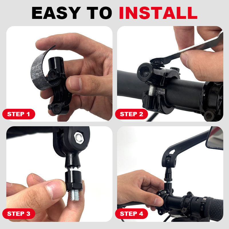 😎Sykling trygt✨Sykkelspeil