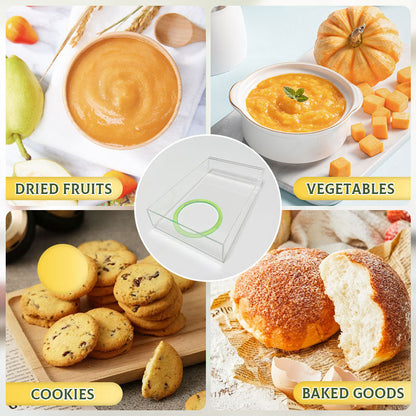 Multifunksjonell rund matform for tørking og baking