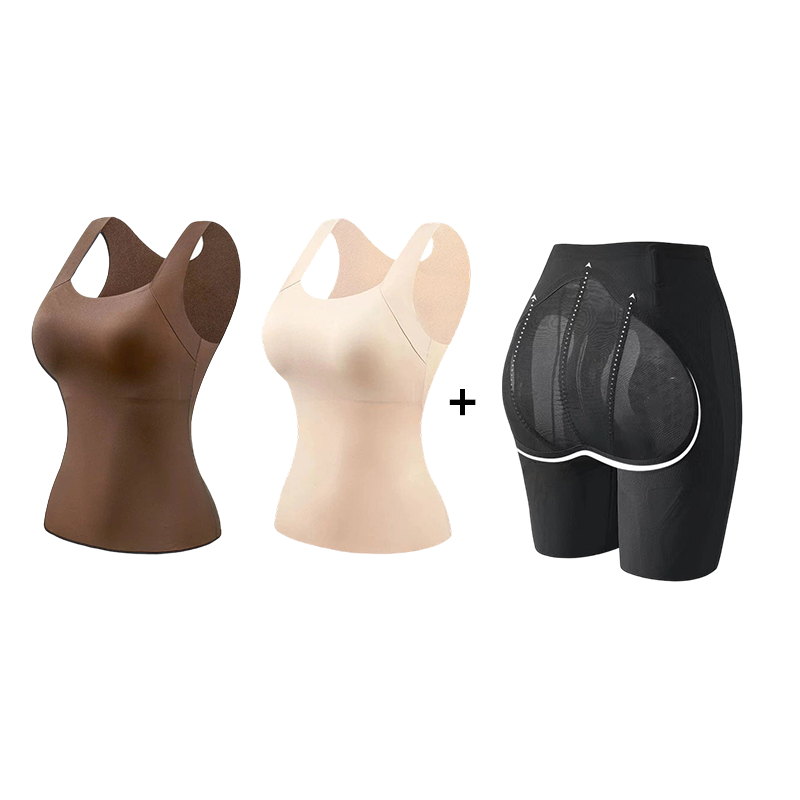 Dame-BH med U-hals – Varm, støttende, komfortabel og avslappet BH-løs