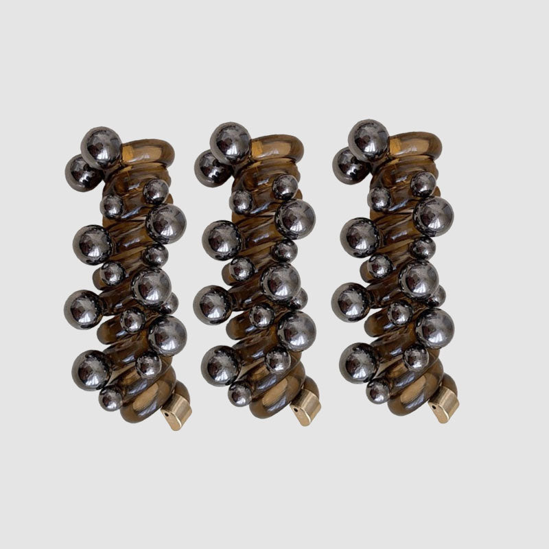 Perle rett spiral hårbånd