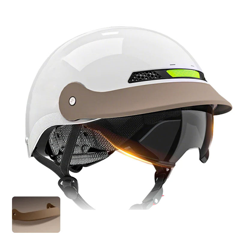 🛡️Pustende, lett og krasjsikker motorsykkelhjelm