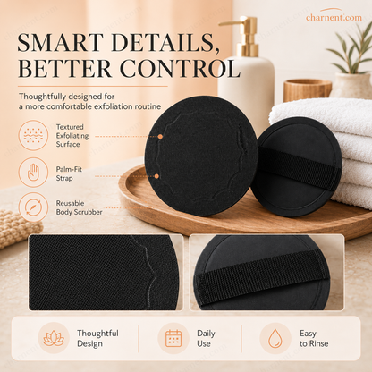 🧖‍♀️ 50 % RABATT! Skrubbebadputer – eksfolier skånsomt, rens porer & få strålende hud. Slitesterkt gummi, enkelt å rengjøre ✨🛀