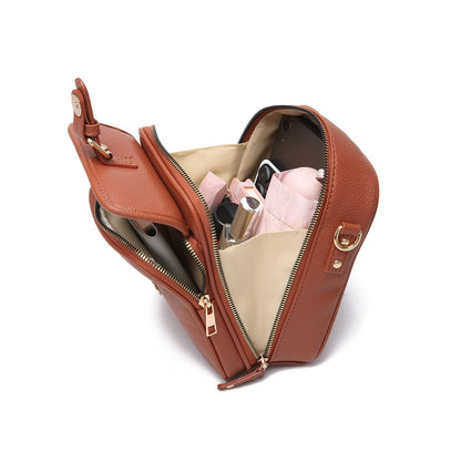 🔥Skulderveske i skinn