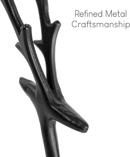 🎅 Julebestselger 🦌 Svart reinsdyrfigur, julepynt