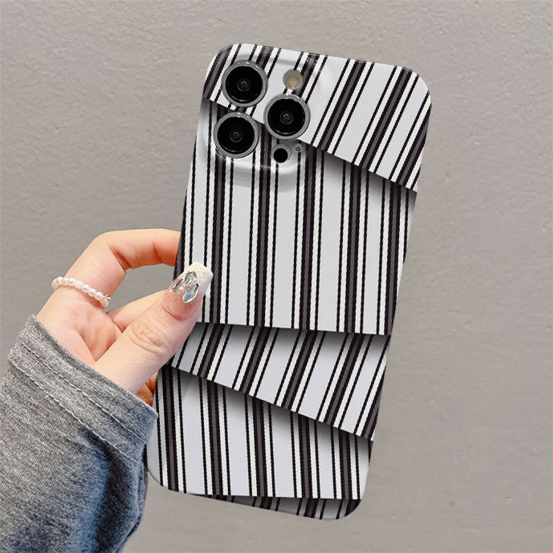 🌈Fargekontraststripet filmdeksel til mobiltelefonen