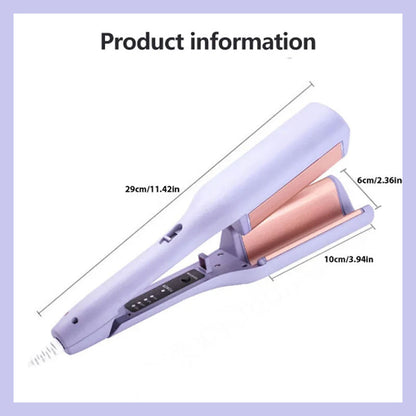 32 mm krølltang med fransk V-formet bølge