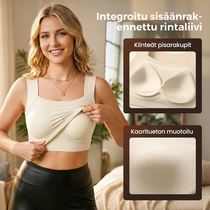 Dame-BH med U-hals – Varm, støttende, komfortabel og avslappet BH-løs