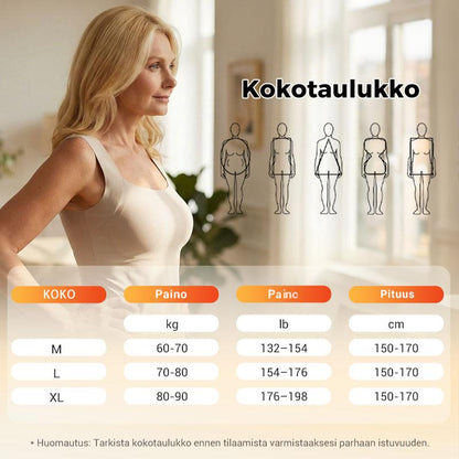 Dame-BH med U-hals – Varm, støttende, komfortabel og avslappet BH-løs