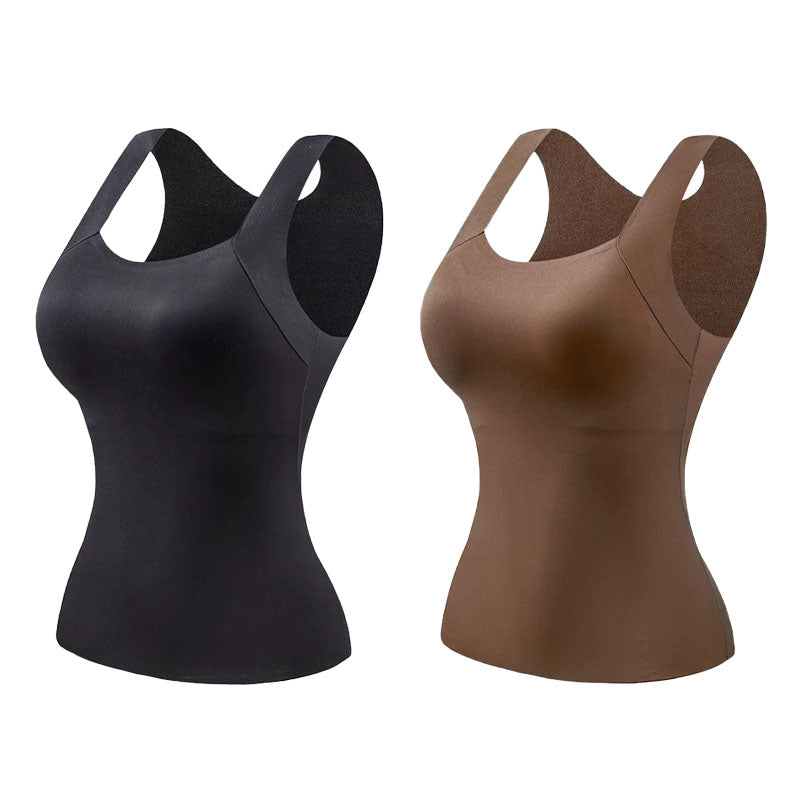 Dame-BH med U-hals – Varm, støttende, komfortabel og avslappet BH-løs