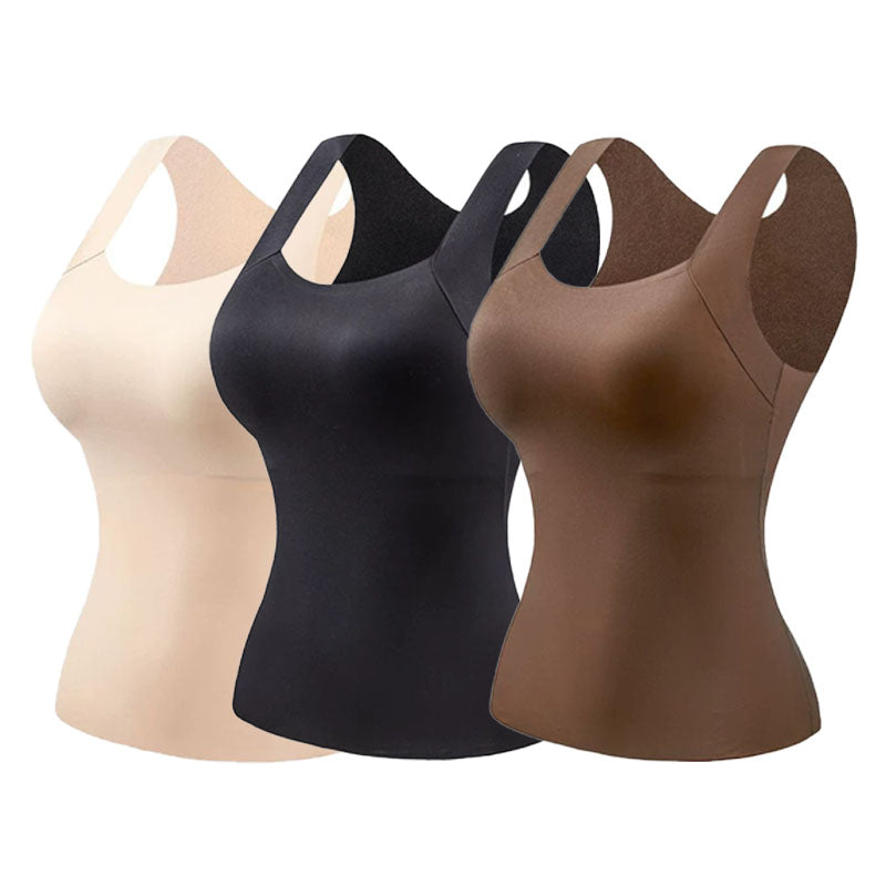 Dame-BH med U-hals – Varm, støttende, komfortabel og avslappet BH-løs