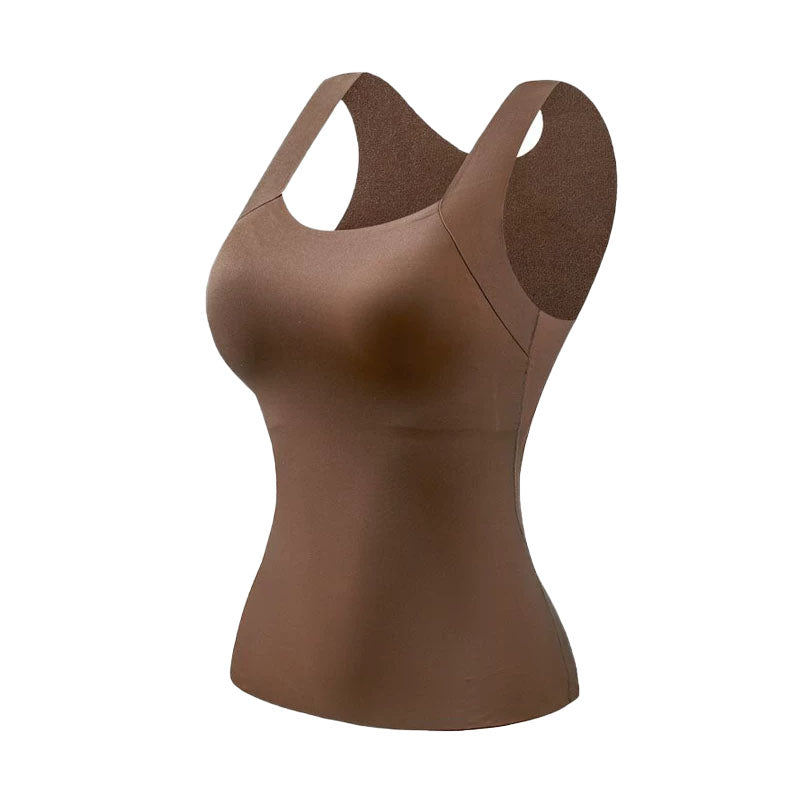 Dame-BH med U-hals – Varm, støttende, komfortabel og avslappet BH-løs