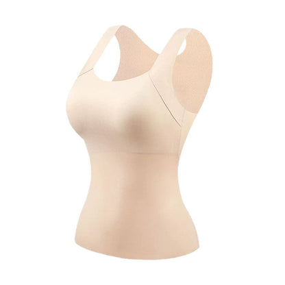 Dame-BH med U-hals – Varm, støttende, komfortabel og avslappet BH-løs