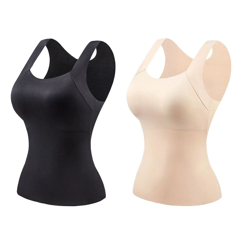 Dame-BH med U-hals – Varm, støttende, komfortabel og avslappet BH-løs