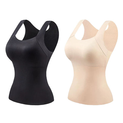 Dame-BH med U-hals – Varm, støttende, komfortabel og avslappet BH-løs