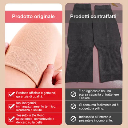 Komfortable og termisk elastiske lange knebeskyttere-Fjærstil (tynn versjon)