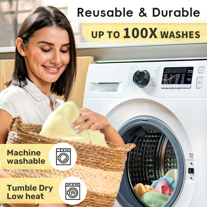 🧼🌀 Mikrofiber Rengjøringskluter Rulle