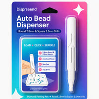 🔥 Siste dag 50% RABATT – 💎 Automatisk perledispenserpenn for diamantmaling og bakkesettet