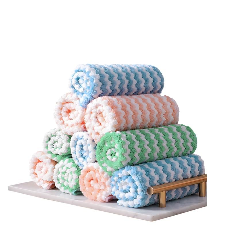 Mikrofiberklut, supermyke absorberende oppvaskhåndklær, filler til oppvask