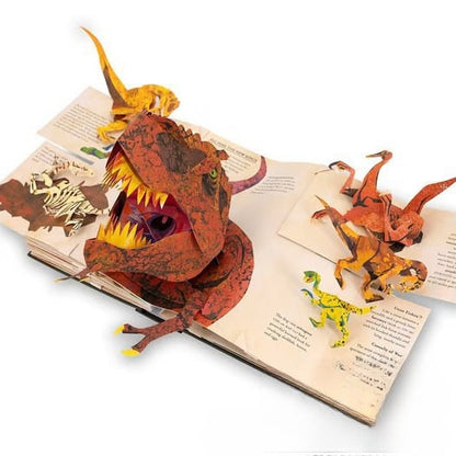 ⏰Spesiell ukentlig kampanje: 60 % rabatt🦖Encyclopedia 3D Prehistoric Dinosaurs📙HARDCOVE