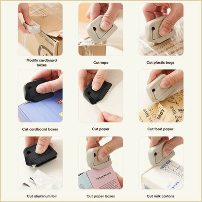 🔥TILBUD 2025 - Mini kartongåpner og -kutter uten anstrengelse