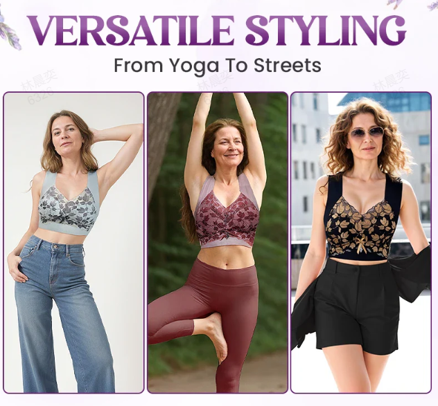 🎁Begrenset tid - 50 % rabatt - kjøp 1, få 1 gratis⏳💗Eksklusiv fransk multifunksjonell medisinsk BH BR11