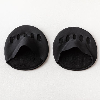 👠✨ Femtårs forfotputer for kvinner | Støtdempende innlegg for høye hæler | Svart/Beige