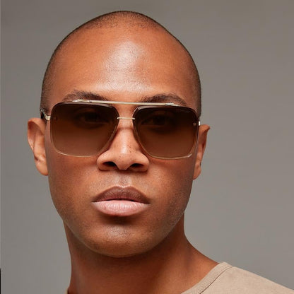 🎁Retro Gradient Solbriller UV400-beskyttelse