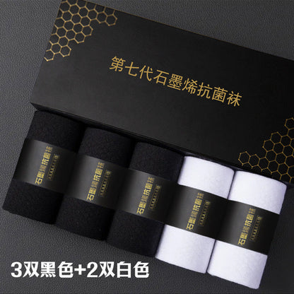 Grafen anti-lukt sokker for menn – 5 par/sett