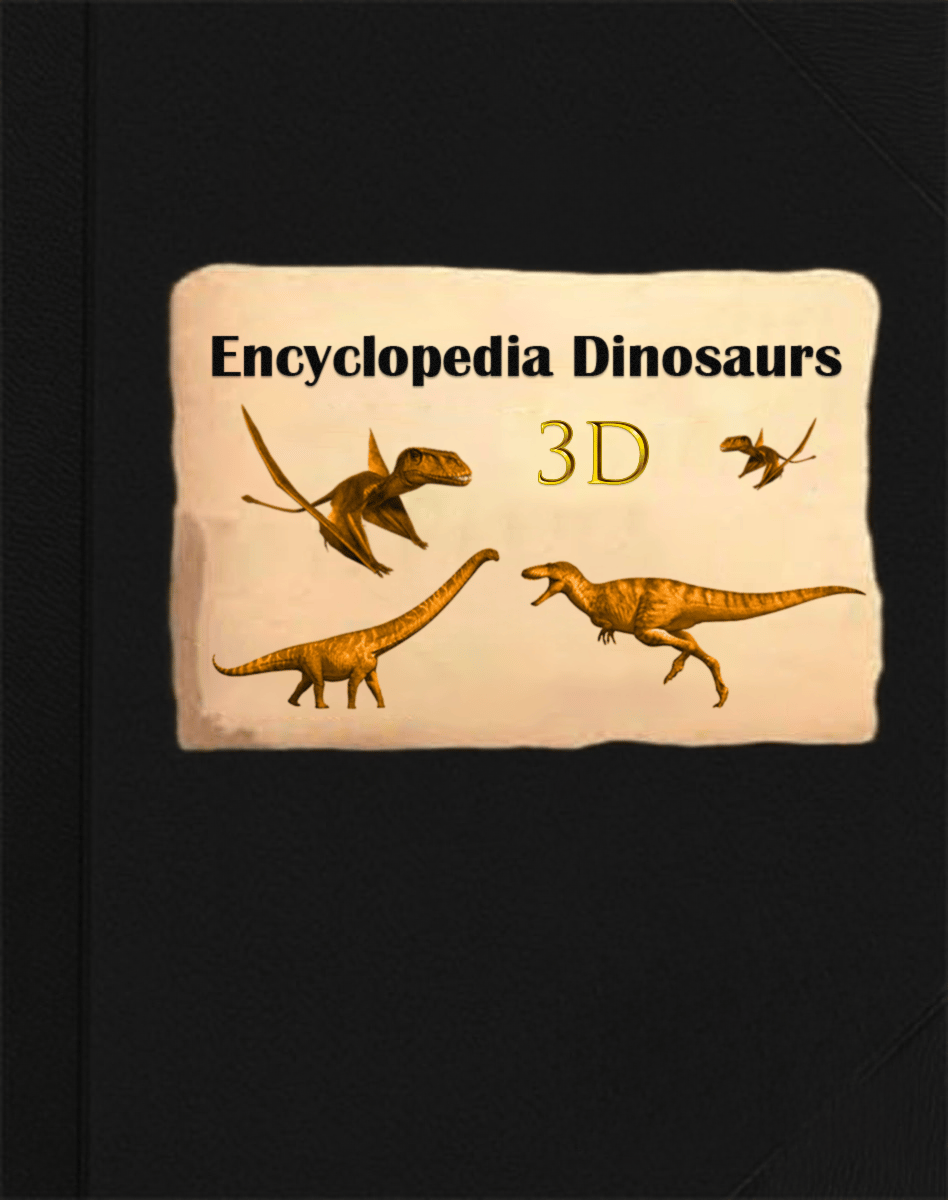⏰Spesiell ukentlig kampanje: 60 % rabatt🦖Encyclopedia 3D Prehistoric Dinosaurs📙HARDCOVE