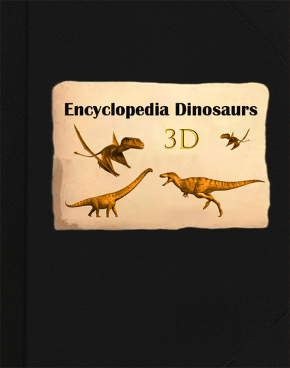 ⏰Spesiell ukentlig kampanje: 60 % rabatt🦖Encyclopedia 3D Prehistoric Dinosaurs📙HARDCOVE