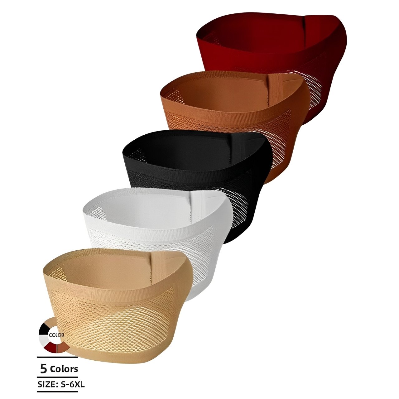 🎁Prime Day-salg 49 % RABATT🔥Strøppeløs BH med pustende spenne foran i store størrelser