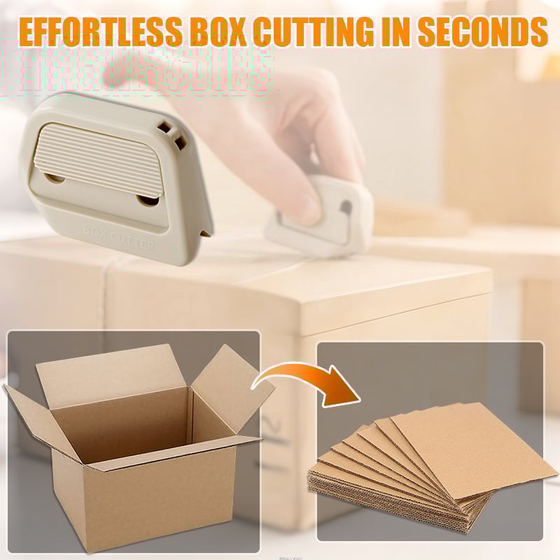 🔥TILBUD 2025 - Mini kartongåpner og -kutter uten anstrengelse