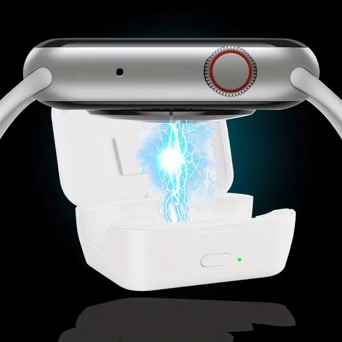 🔥Superdeal! 38 % rabatt! – Bærbar trådløs powerbank for smartklokker