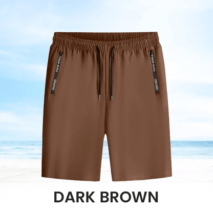 🔥SISTE DAGS SALG 49% RABATT🔥Unisex Ice Silk Hurtigtørkende Stretch Shorts