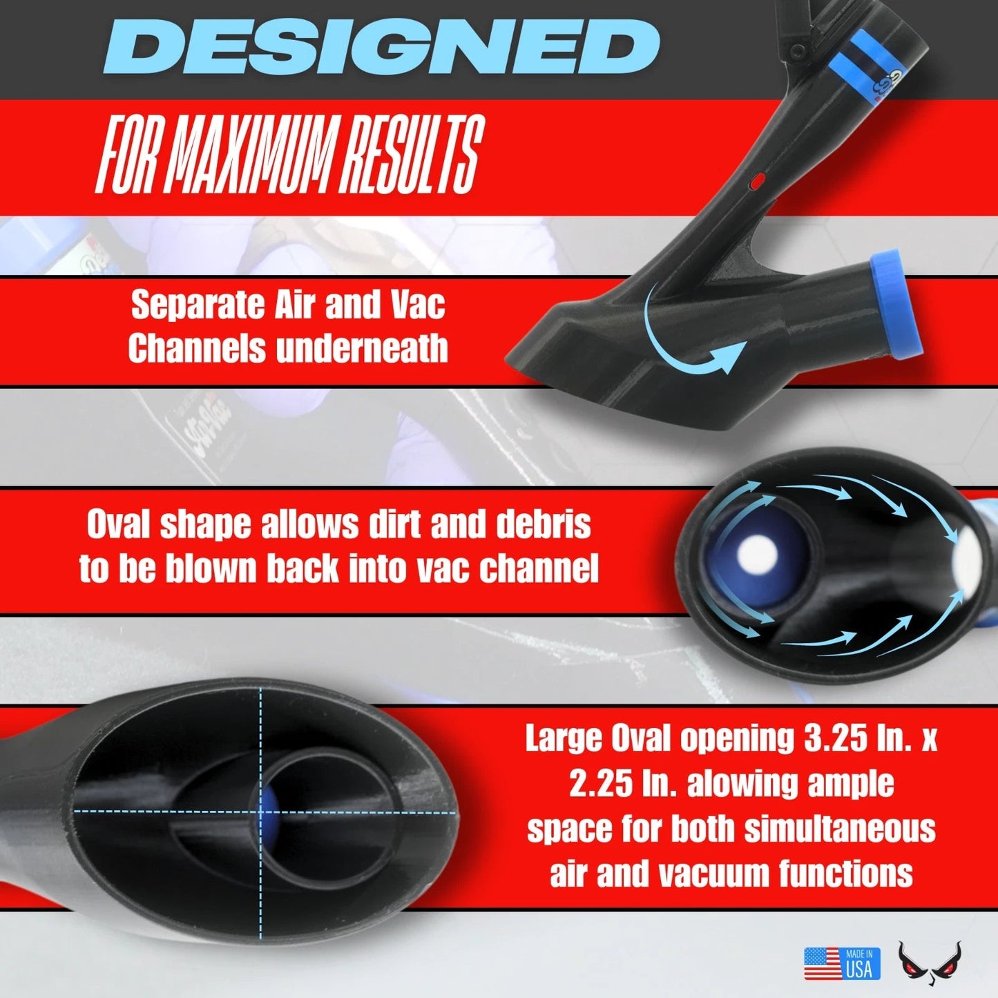 Air+Vac bilpleietilbehør