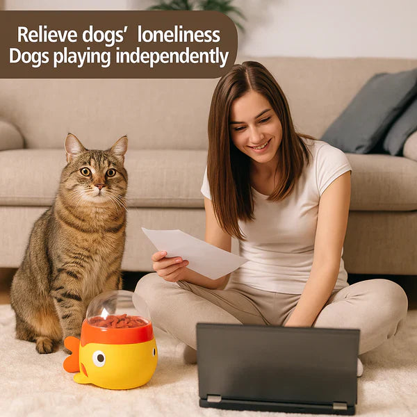 Liten gul and automatisk mater