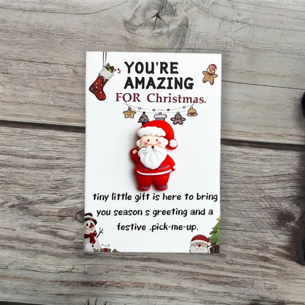 🎄10-delersett - Jule-lomme-klem 🎁
