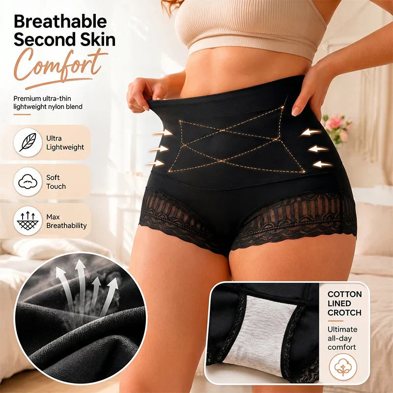 🥳2026 HETT SALG🥳💞50K+ SOLGT!✨ 💝 Kvinners shapewear-truser med kryssmagekontroll