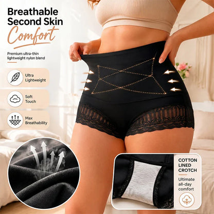 🥳2026 HETT SALG🥳💞50K+ SOLGT!✨ 💝 Kvinners shapewear-truser med kryssmagekontroll