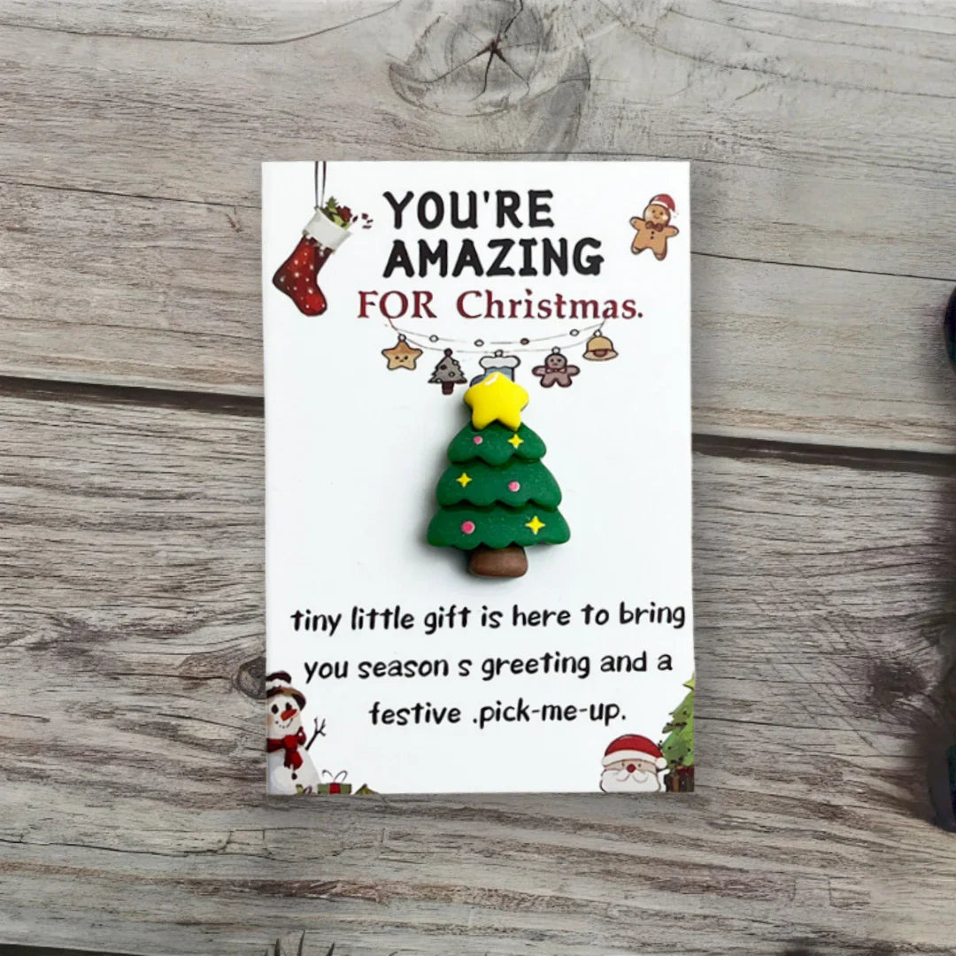 🎄10-delersett - Jule-lomme-klem 🎁