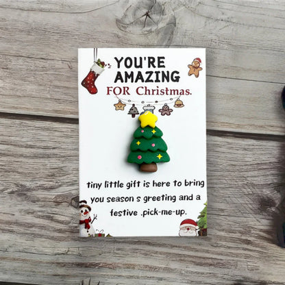🎄10-delersett - Jule-lomme-klem 🎁