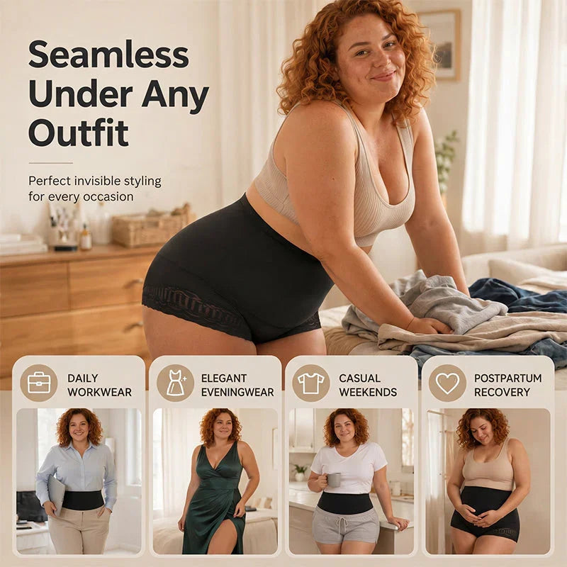 🥳2026 HETT SALG🥳💞50K+ SOLGT!✨ 💝 Kvinners shapewear-truser med kryssmagekontroll