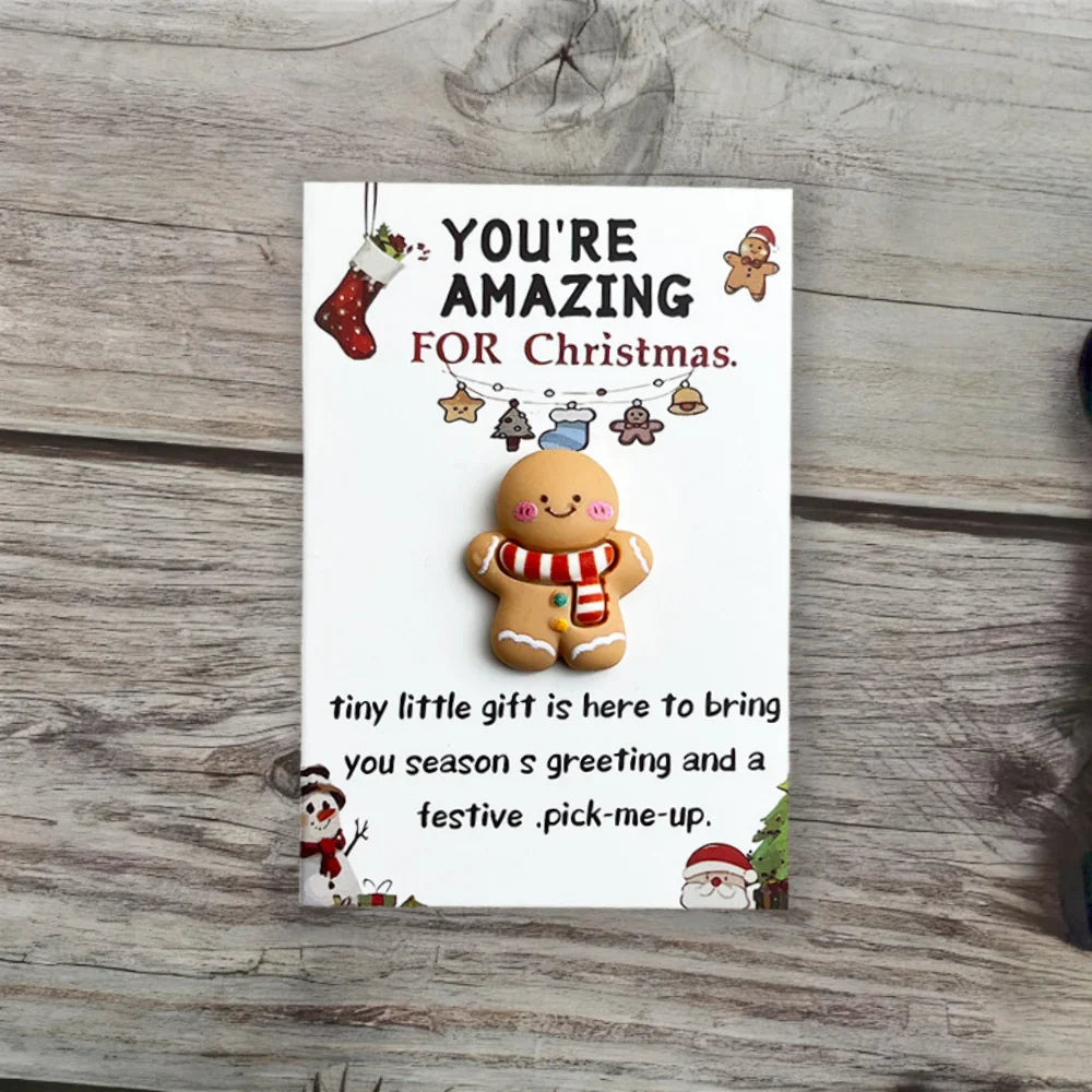 🎄10-delersett - Jule-lomme-klem 🎁